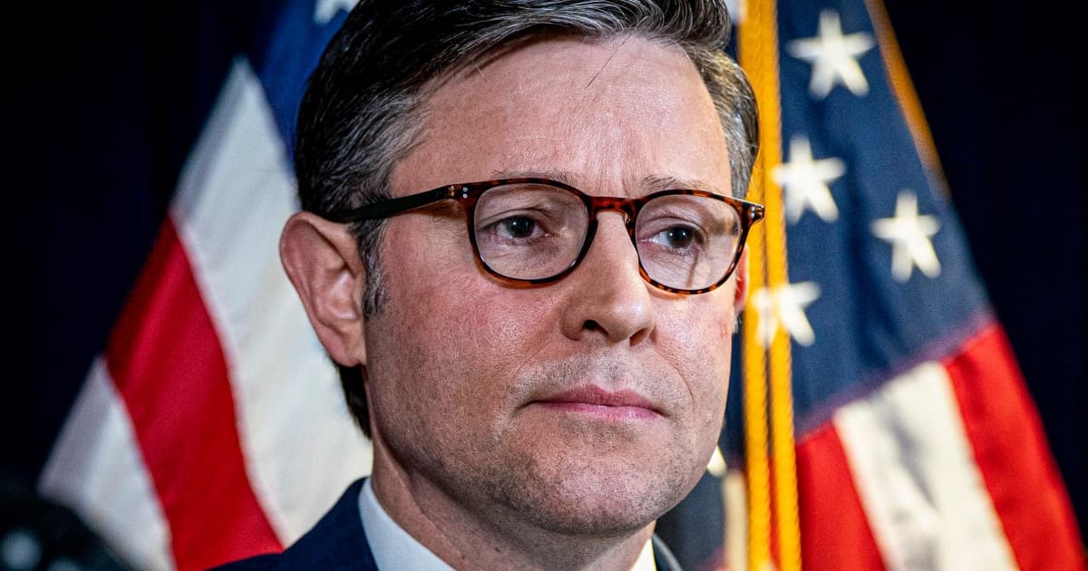 Mike Johnson out as Speaker by...?